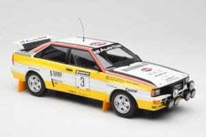 Audi Quattro A2 #3 S. Blomqvist / B. Cederberg Audi Sport Winners Sanyo Rally of New Zealand 1984 Minichamps 1:18 155841103 K – obrázek 4 z 6