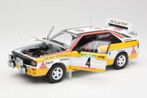 Audi Quattro A2 #4 W. Rohrl / C. Geistdorfer Rally de Portugal 1984 Sun Star 1:18 4224 Kov – obrázek 2 z 8