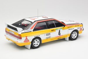 Audi Quattro A2 #4 W. Rohrl / C. Geistdorfer Rally de Portugal 1984 Sun Star 1:18 4224 Kov – obrázek 3 z 8