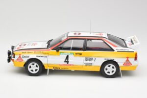 Audi Quattro A2 #4 W. Rohrl / C. Geistdorfer Rally de Portugal 1984 Sun Star 1:18 4224 Kov – obrázek 4 z 8