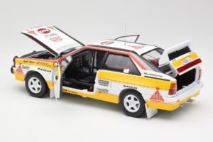Audi Quattro A2 #4 W. Rohrl / C. Geistdorfer Rally de Portugal 1984 Sun Star 1:18 4224 Kov – obrázek 5 z 8