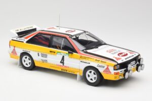 Audi Quattro A2 #4 W. Rohrl / C. Geistdorfer Rally de Portugal 1984 Sun Star 1:18 4224 Kov – obrázek 6 z 8