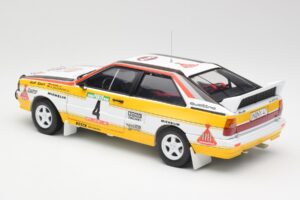 Audi Quattro A2 #4 W. Rohrl / C. Geistdorfer Rally de Portugal 1984 Sun Star 1:18 4224 Kov – obrázek 7 z 8