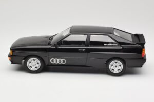 Audi Quattro Černý Metalíza Minichamps 1:18 155016121 Kov – obrázek 3 z 6