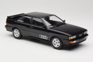 Audi Quattro Černý Metalíza Minichamps 1:18 155016121 Kov – obrázek 4 z 6