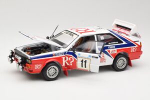 Audi Quattro #11 F. Wittmann / J. Pattermann Rally Acropolis 1986 Sun Star 1:18 4191 Kov – obrázek 2 z 8