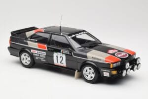 Audi Quattro #12 M. Mouton / F. Pons Audi Sport Rally de Portugal 1981 Minichamps 1:18 155811112 Kov – obrázek 4 z 6