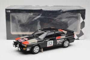 Audi Quattro #12 M. Mouton / F. Pons Audi Sport Rally de Portugal 1981 Minichamps 1:18 155811112 Kov – obrázek 6 z 6