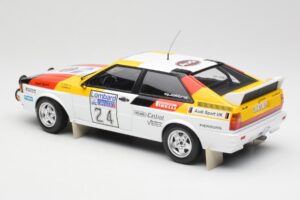 Audi Quattro #24 M. Demuth / M. Daniels Audi Sport Lombard RAC Rally 1982 Minichamps 1:18 155821124 Kov – obrázek 5 z 6