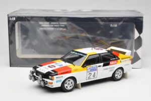 Audi Quattro #24 M. Demuth / M. Daniels Audi Sport Lombard RAC Rally 1982 Minichamps 1:18 155821124 Kov – obrázek 6 z 6