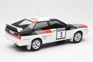 Audi Quattro #3 H. Mikkola / A. Hertz Rally Finland 1982 IXO 1:18 18RMC094A Kov – obrázek 2 z 6