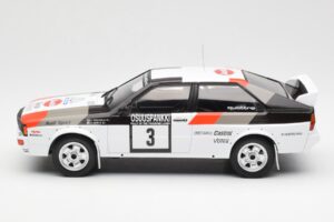 Audi Quattro #3 H. Mikkola / A. Hertz Rally Finland 1982 IXO 1:18 18RMC094A Kov – obrázek 3 z 6
