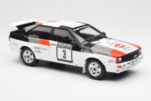 Audi Quattro #3 H. Mikkola / A. Hertz Rally Finland 1982 IXO 1:18 18RMC094A Kov – obrázek 4 z 6