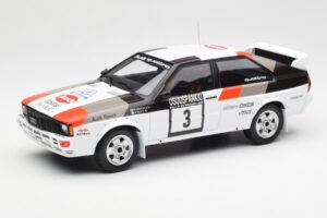 Audi Quattro #3 H. Mikkola / A. Hertz Rally Finland 1982 IXO 1:18 18RMC094A Kov
