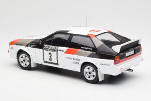Audi Quattro #3 H. Mikkola / A. Hertz Rally Finland 1982 IXO 1:18 18RMC094A Kov – obrázek 5 z 6