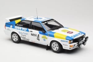Audi Quattro #4 S. Blomqvist / B. Cederberg Audi Sport Sweden Winners International Swedish Rally 1982 Minichamps 1:18 155821 – obrázek 4 z 6