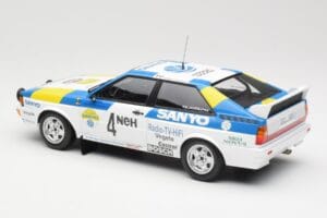 Audi Quattro #4 S. Blomqvist / B. Cederberg Audi Sport Sweden Winners International Swedish Rally 1982 Minichamps 1:18 155821 – obrázek 5 z 6