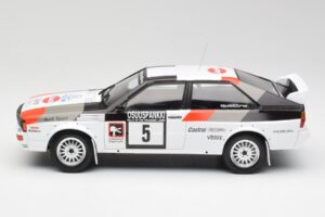 Audi Quattro #5 H. Mikkola / A. Hertz 1000 Lakes Rally 1982 IXO 1:18 18RMC094B Kov – obrázek 3 z 6