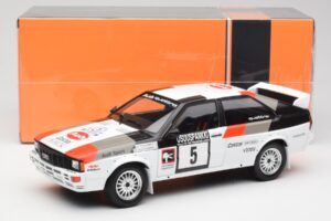 Audi Quattro #5 H. Mikkola / A. Hertz 1000 Lakes Rally 1982 IXO 1:18 18RMC094B Kov – obrázek 6 z 6