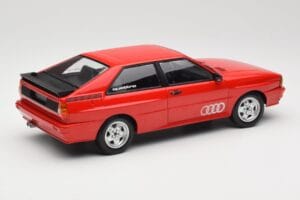 Audi Quattro Červený Minichamps 1:18 155016124 Kov – obrázek 2 z 6