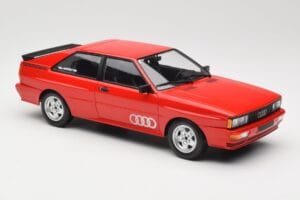 Audi Quattro Červený Minichamps 1:18 155016124 Kov – obrázek 4 z 6