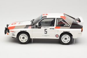 Audi Quattro Sport S1 #5 J. Buffum / N. Wilson Olympus Rally 1986 Otto 1:18 OT1159 Pryskyřice – obrázek 3 z 6
