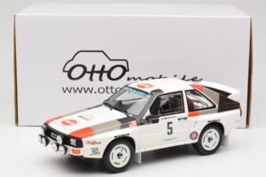 Audi Quattro Sport S1 #5 J. Buffum / N. Wilson Olympus Rally 1986 Otto 1:18 OT1159 Pryskyřice – obrázek 6 z 6
