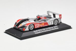 Audi R10 TDI LMP1 #2 R. Capello / T. Kristensen / A. McNish 24 Hours of Le Mans 2007 Minichamps 1:43 5020700223 Kov – obrázek 2 z 4