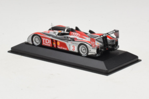 Audi R10 TDI LMP1 #3 L. Luhr / A. Premat 2008 Minichamps 1:43 400089803 Kov – obrázek 3 z 4