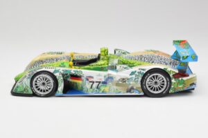 Audi R8 LMP Crocodile 2001 Maisto 1:18 35899 Kov – obrázek 3 z 6