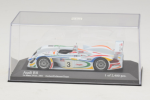 Audi R8 LMP #3 J. Herbert / R. Kelleners 24 Hours of Le Mans 2001 Minichamps 1:43 400010903 Kov – obrázek 4 z 5