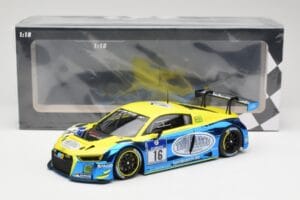 Audi R8 LMS #16 Twin Busch R. Rast / K. Busch 24h Nurburgring 2016 Minichamps 1:18 155161116 Kov – obrázek 6 z 6