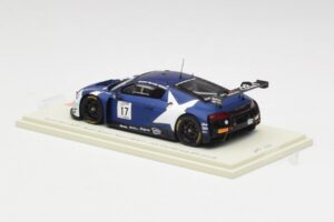 Audi R8 LMS GT3 #17 WRT M. Leonard / D. van der Linde / A. Riberas California 8 Hours 2018 Spark 1:43 US084 Pryskyřice – obrázek 3 z 4