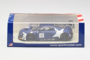 Audi R8 LMS GT3 #17 WRT M. Leonard / D. van der Linde / A. Riberas California 8 Hours 2018 Spark 1:43 US084 Pryskyřice – obrázek 4 z 4