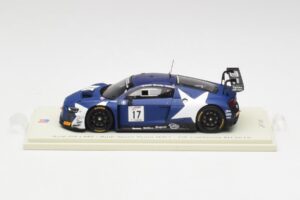 Audi R8 LMS GT3 #17 WRT M. Leonard / D. van der Linde / A. Riberas California 8 Hours 2018 Spark 1:43 US084 Pryskyřice
