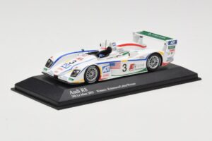 Audi R8 LMP1 #3 J. Lehto / M. Werner / T. Kristensen 24 Hours of Le Mans Winner 2005 Minichamps 1:43 400051303 Kov – obrázek 2 z 4