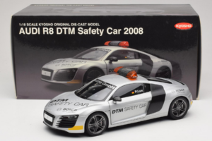 Audi R8 Safety Car 24 Hours of Le Mans 2008 Kyosho 1:18 09214DTM Kov – obrázek 2 z 8