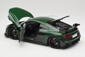 Audi R8 4S V10 Performance Zelený Kengfai 1:18 VAKF-0358 Kov – obrázek 5 z 8