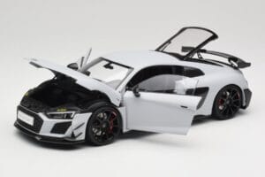 Audi R8 4S V10 Performance Bílý Kengfai 1:18 VAKF-0357 Kov – obrázek 2 z 8