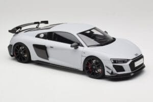 Audi R8 4S V10 Performance Bílý Kengfai 1:18 VAKF-0357 Kov – obrázek 6 z 8