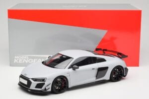 Audi R8 4S V10 Performance Bílý Kengfai 1:18 VAKF-0357 Kov – obrázek 8 z 8