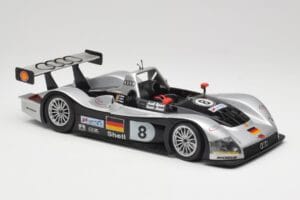 Audi R8R LMP #8 F. Biela / E. Pirro / D. Theys 24 Hours of Le Mans 1999 Maisto 1:18 538881 Kov – obrázek 6 z 8