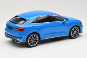 Audi RS Q3 F3 Sportback Modrý Minichamps 1:18 155018101 Kov – obrázek 2 z 6