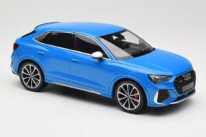 Audi RS Q3 F3 Sportback Modrý Minichamps 1:18 155018101 Kov – obrázek 4 z 6