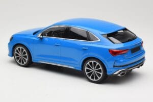 Audi RS Q3 F3 Sportback Modrý Minichamps 1:18 155018101 Kov – obrázek 5 z 6