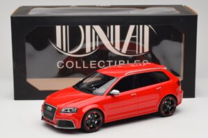Audi RS3 8P Sportback Červený DNA 1:18 DNA000056 Pryskyřice – obrázek 6 z 6