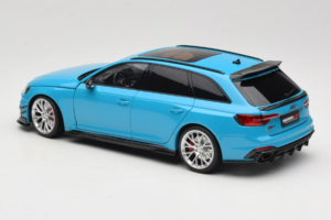 Audi RS4 B9 Avant Darwin Pro Modrý Kilo Works 1:18 KLW002303 Kov – obrázek 7 z 8