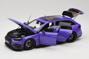 Audi RS4 B9 Avant Darwin Pro Fialový Kilo Works 1:18 KLW002301 Kov – obrázek 2 z 8