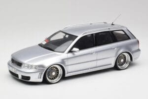 Audi RS4 B5 Avant Stříbrný Custom Wheels Otto 1:18 OT521 Pryskyřice