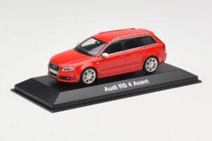 Audi RS4 B7 Avant Červený Minichamps 1:43 5010509213 Kov – obrázek 2 z 4